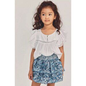 💕LOVESHACKFANCY x LIBERTY LONDON💕 Billie Skirt ~ Elysian Day Floral 3-4 Y NWT